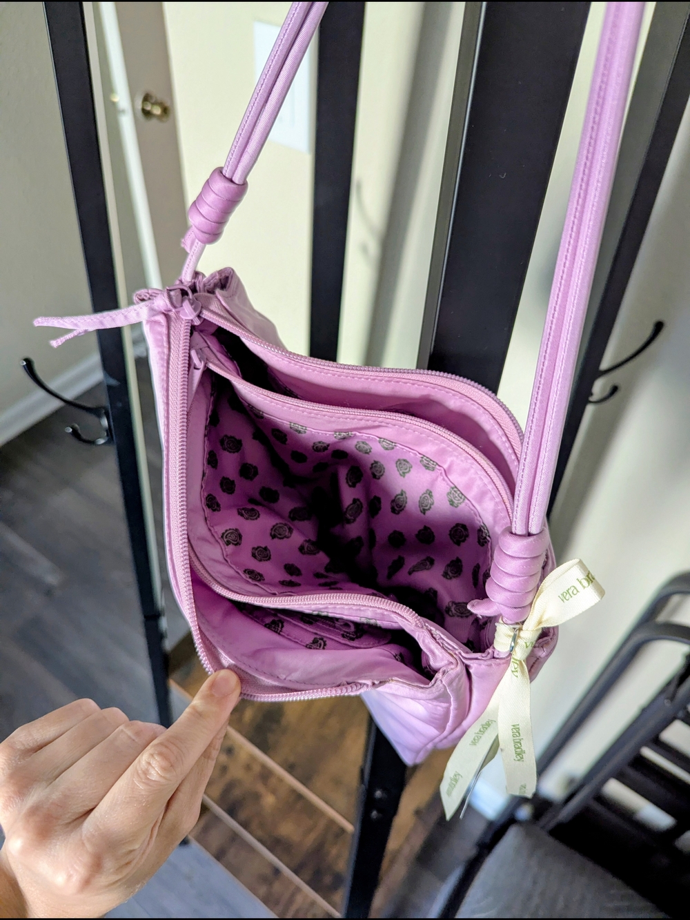 Vera Bradley Foxbury Crossbody, Smoky Grape - Picture 5 of 8
